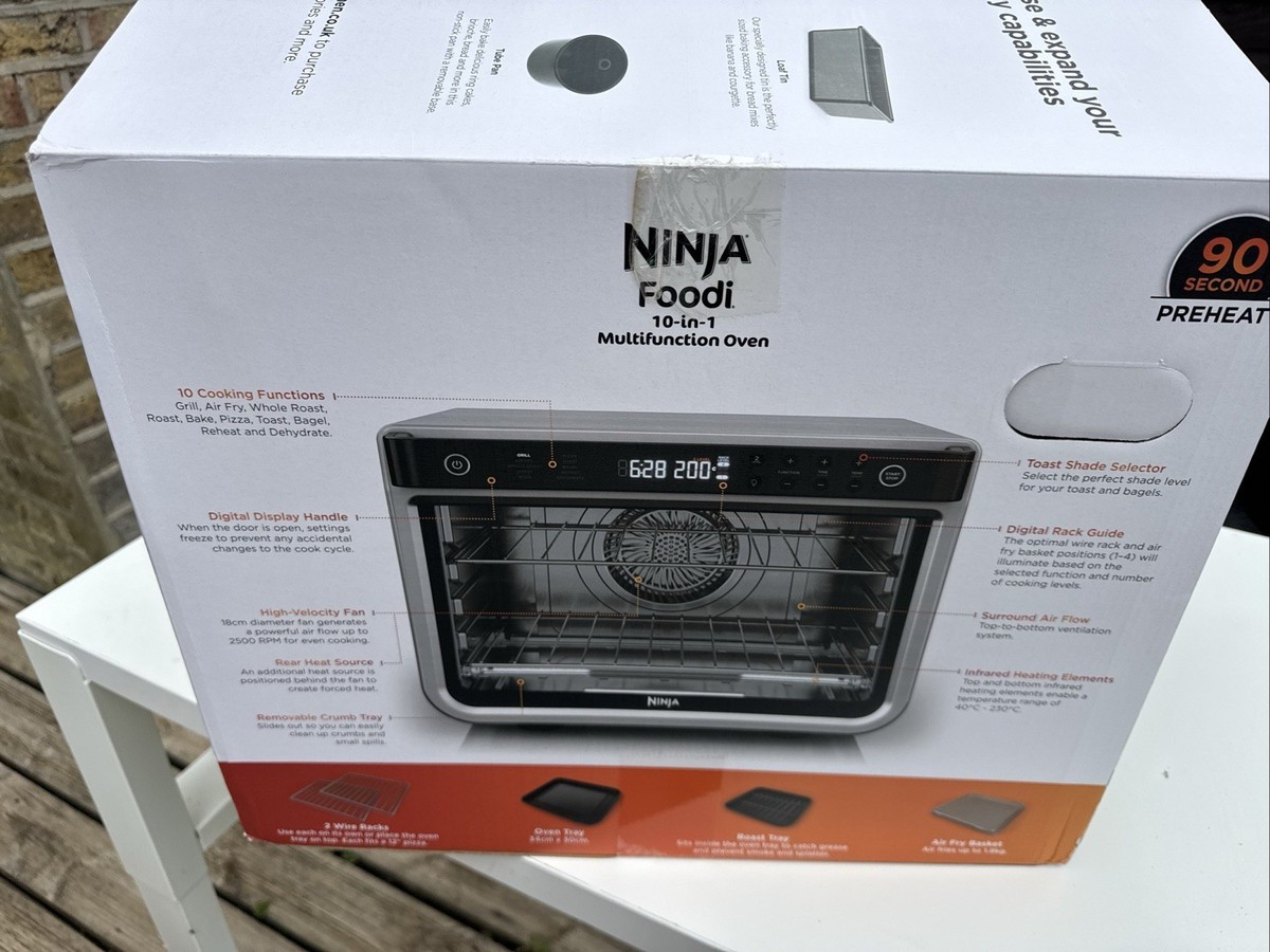 Ninja Foodi 10-in-1 Multifunction Oven Silver (DT200UK) for sale