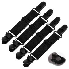 Skrfren 4 Pcs Adjustable Boot Straps For Cowboy Boots Boot Straps Sturdy Clips