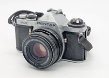 Video*[Exc++++*] Meter Works Pentax ME silver Body SLR Pentax-M 50mm f/1.7 JAPAN