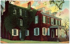 1907-15 Lancaster PA Ex-President James Buchanan Residence Wheatland DB Postcard