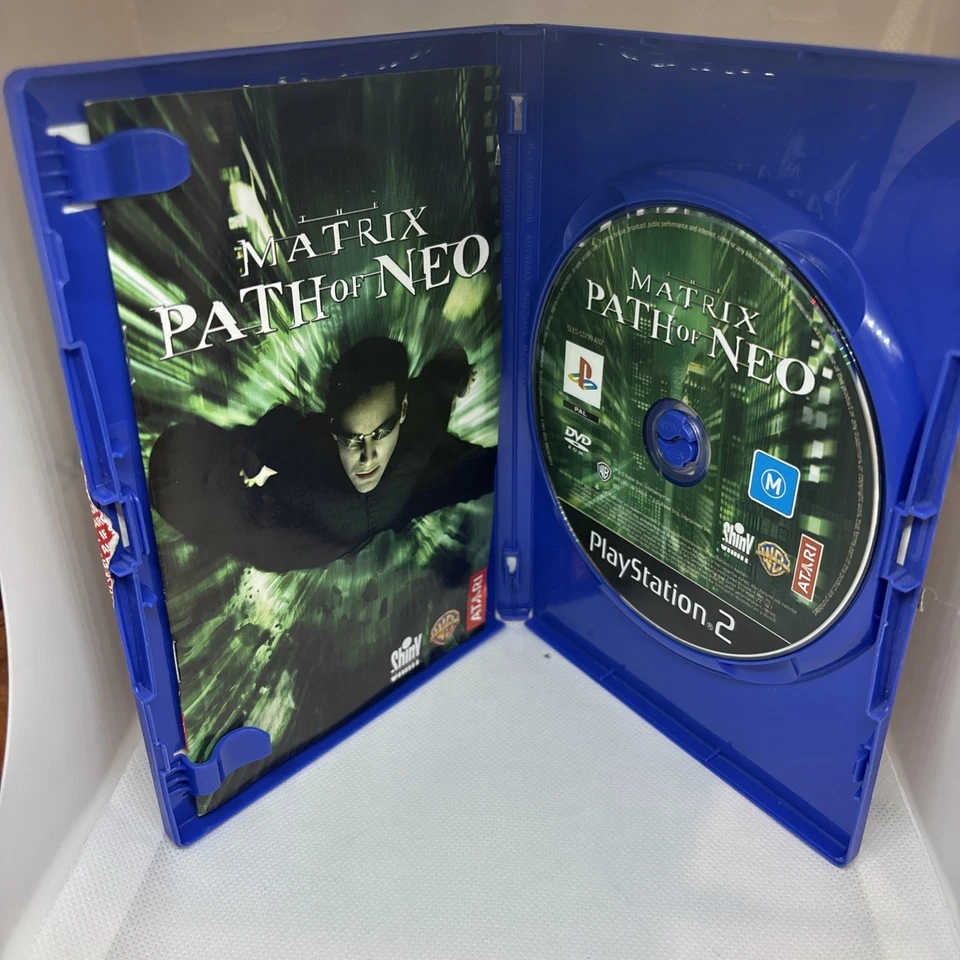 The Matrix: Path of Neo - Sony Playstation 2 / PS2 Game + Manual - PAL - Image 2 of 3