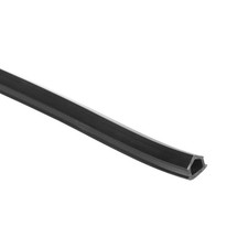 Aluprofil Schlitzdeckel 6M 6mm 2020 Serie f&uuml;r 3D-Drucker Schwarz Pack mit 1