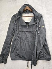 Y2K Diesel Men's Tactical Military-Style Pullover Windbreaker Jacket Dark Gray L