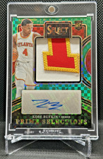 2023 Select Kobe Bufkin GREEN SSP LETTER Patch RPA Auto JERSEY # MATCH ! 4 /5 RC