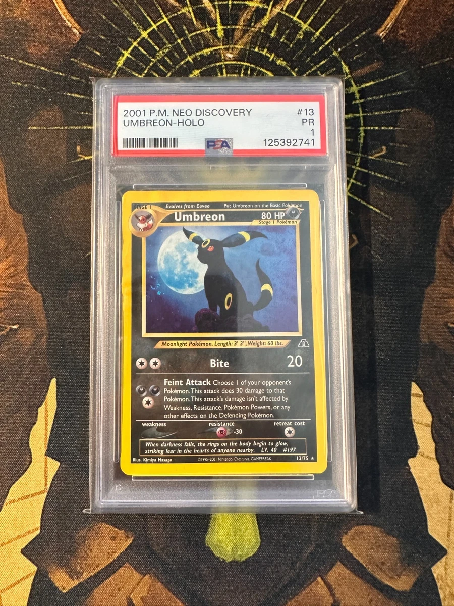 Umbreon Pokémon TCG 1st Edition Individual Trading Card Games for