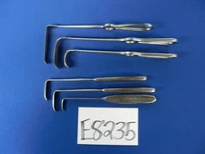 Sklar Jarit Inox Lot of 6 Hand Retractors