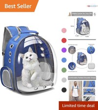 Lightweight Space Capsule Pet Carrier for Small Dogs Cats - Perfect for Travel