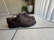 ClaTimberland Men  s Brown Leather Waterproof Oxfords Shoes Split Toe Sole Repair