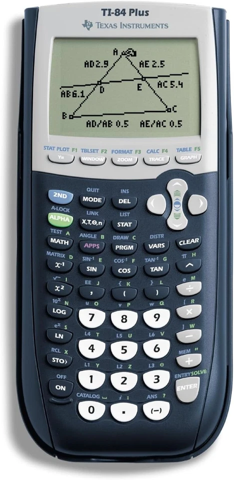 TI-84 Plus Graphing Calculator with 320x240 Color Screen - Perfect for Students - Image 3 of 4