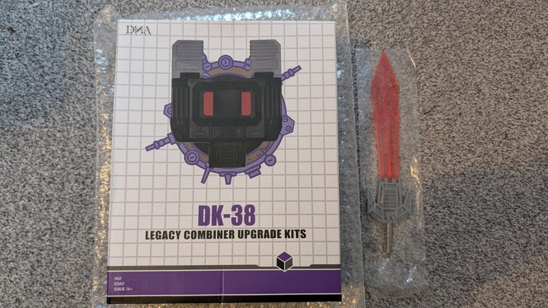 DNA Design DK-38 Upgrade Kit for Hasbro Transformers Legacy Menasor