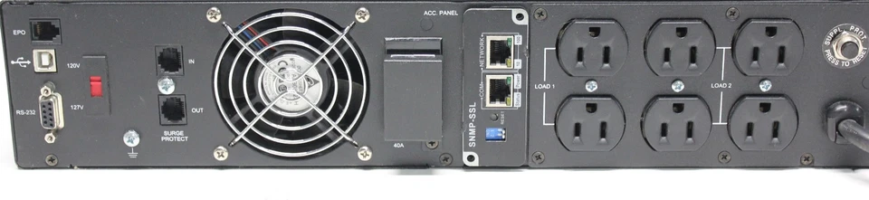 UPS Minuteman Enterprise Plus Power Center E1500RM2U SIN BATERÍA LEER Foto 4 de 4