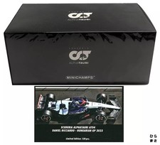 MINICHAMPS 1/18 Diecast AlphaTauri AT04 Daniel Ricciardo Hungary GP 2023