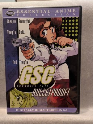 Gunsmith Cats - Bulletproof (DVD, 2004, The Essential Anime