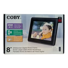 Coby DP843 8  Digital Photo Frame with remote control New Sealed