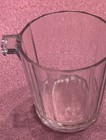 small ribbed glass ice bucket — photo 2