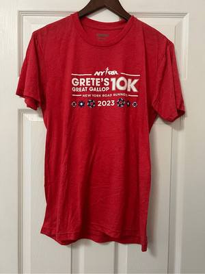 NEW BALANCE NYRR GRETE S GALLOP 10K RACE T-SHIRT -2023