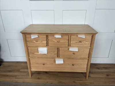 John Lewis Eiche Kommode Essence Range Low Wide Massive Oak Kommode UVP649 