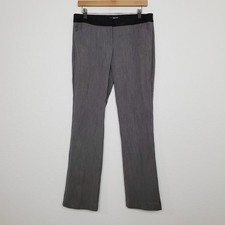 Express Womens Editor Dress Pants Size 6 Regular Black White Career Office