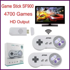 SF900 Retro Consola 16 Bit Game Stick 4700 Games HD Video Game Consoles for