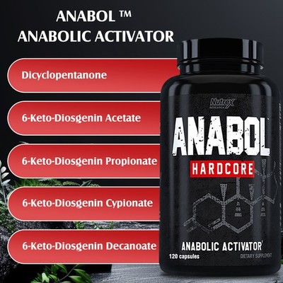 Anabolic Activator 120pcs-Muscle Builder,Support Energy,Strength,Reduces Fatigue