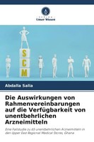 Die Auswirkungen Von Rahmenvereinbarungen Auf Die VerfüGbarkeit Von...