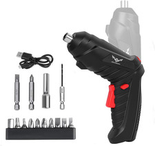 16 in 1 Electric Screwdriver Cordless Rechargeable Small Power Drill Set 3.6V Li
