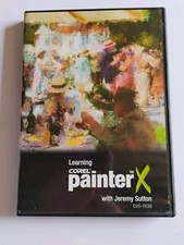 2007 Learning Corel Painter X Dvd rom Jeremy Sutton MAC WINDOWS VISTA PC