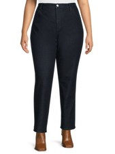 New Terra  Sky Womens Straight High Rise Jeans Size 26W