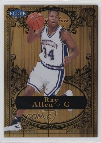 Ray Allen #2 1998 Fleer Tradition Playmakers Theatre card