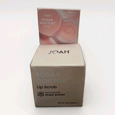Joah Sugar Doctor Lip Scrub, Peach Scent