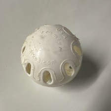 Wiffle Ball Plastique Léger Blanc Entraînement Baseball Battage Practice Ball