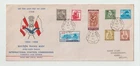 b2147 INDIA 1968 International Control Commissions Laos & Vietnam set on FDC