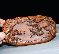 Exquisite Small Leaf Boxwood Brush Wash Ornament