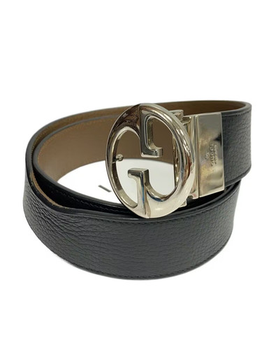 GUCCI Men's Leather Belt in Black (449715)