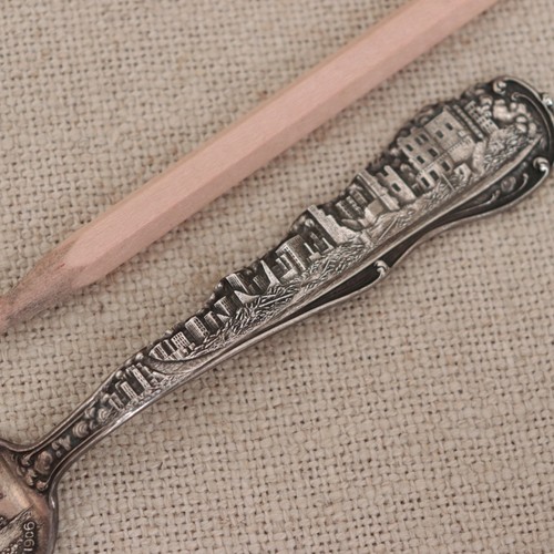 1906 San Francisco Fire Spoon Watson Sterling Silver City Skyline Mason & Market - Picture 4 of 13