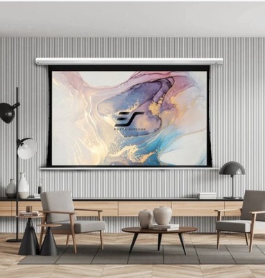 Elite Screens Saker Leinwand 120 Zoll Tab-Tension Beamer 16:9 120Zoll elektrisch