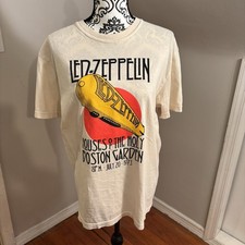 Led Zeppelin House of The Holy Shirt Size M Comfort Colors Band Tee Rock Metal