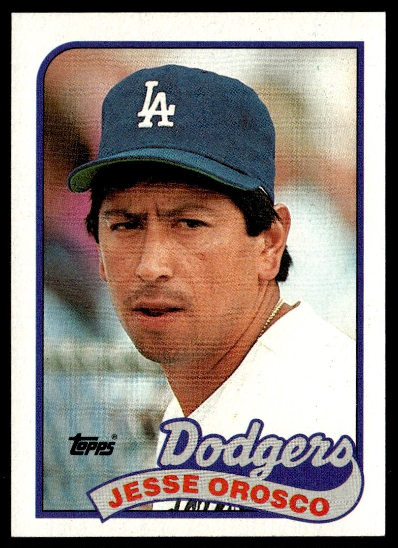 1989 Topps Jesse Orosco Los Angeles Dodgers #513