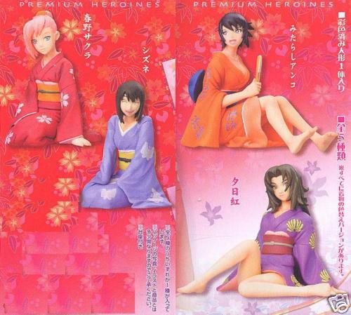 NARUTO〜ナルト〜 PREMIUM HEROINES Megahouse Naruto Shippuden Premium Heroines SAKURA kimono