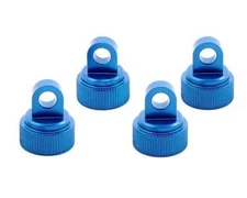 STRC BLUE ANODIZED ALUMINUM Shock Caps ST3767B Traxxas Stampede Rustler Slash
