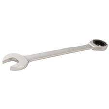 Image of Ratchet Spanner Combination Fixed Head Wrench Metric 8mm To 32mm Chrome UK