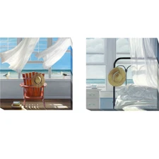 Lookout & Sand in the Sheets 2-pc Gallery-Wrapped Canvas Giclee Art Set
