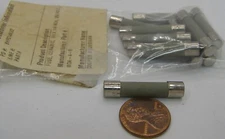 Ten Buss Cooper Bussman Ceramic Fuses MDA-4-R 1/4 x 1/4 250v 4a 10 count