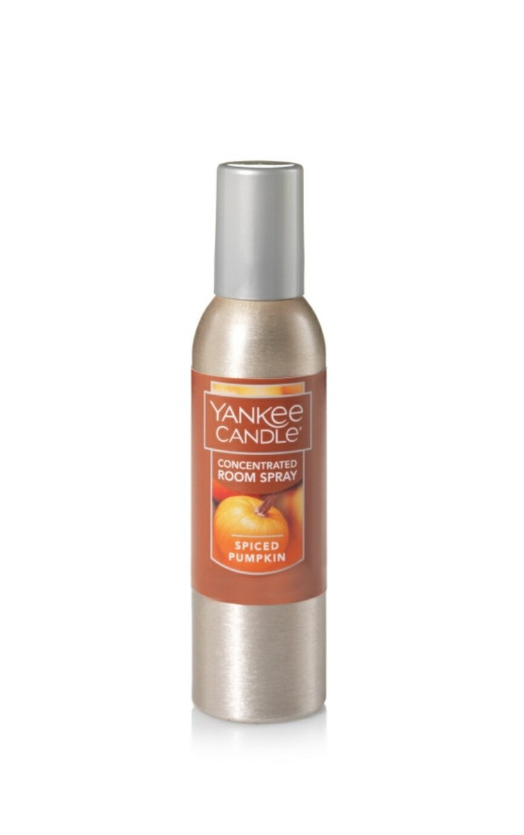 Yankee Candle SPICED PUMPKIN Home Fragrance Room Spray Air