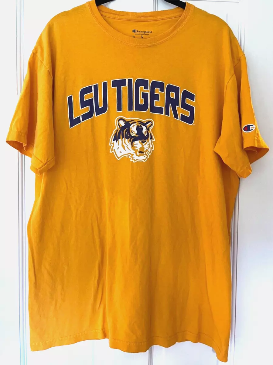 Gold lsu hot sale shirt