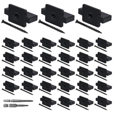 400PCS Hidden Fasteners Hidden Deck Fasteners for Composite Decking Board Fasten