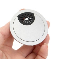 50mm Computer Desk Table Grommet Cable Tidy Port Surface Outlet Wire Hole Cover