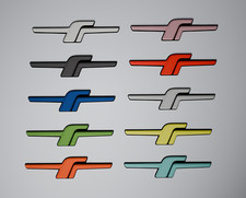 Plastic JDM F Badge Emblem for Subaru Forester