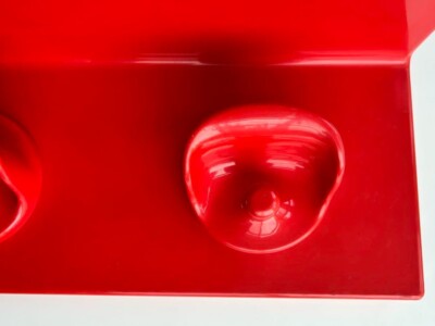 Wall hunger hook Kartell Plastic Wall Shelf Red 35 x 45 x 31cm