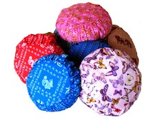 Children Meditation Cushion Zafu Pillow Buckwheat Fill 12" dia. 4" h